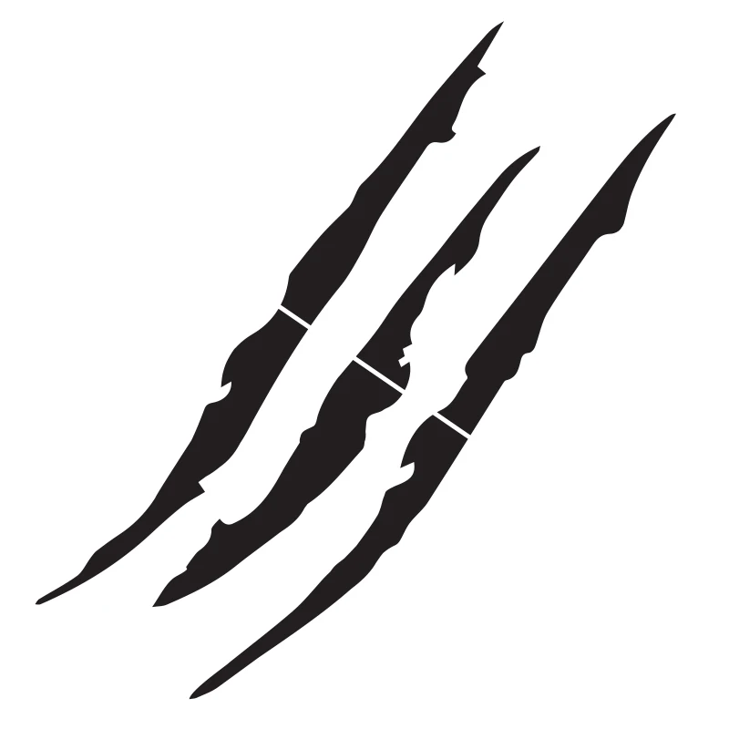 

Auto Car Stickers Headlights Ghost Claw Scratch Decals Engine hood Paw Mark Stripe Decor For Ford Mustang 2009-2019 Accessories