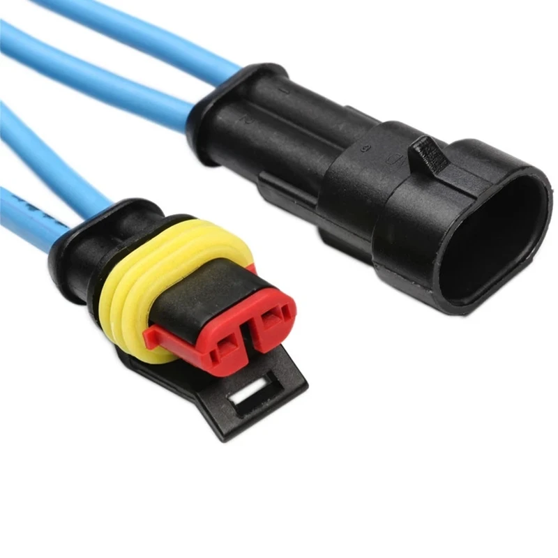 

352Pcs Automobile Waterproof Connector Box HID Xenon Lamp Harness Plug Connector Wire Connector