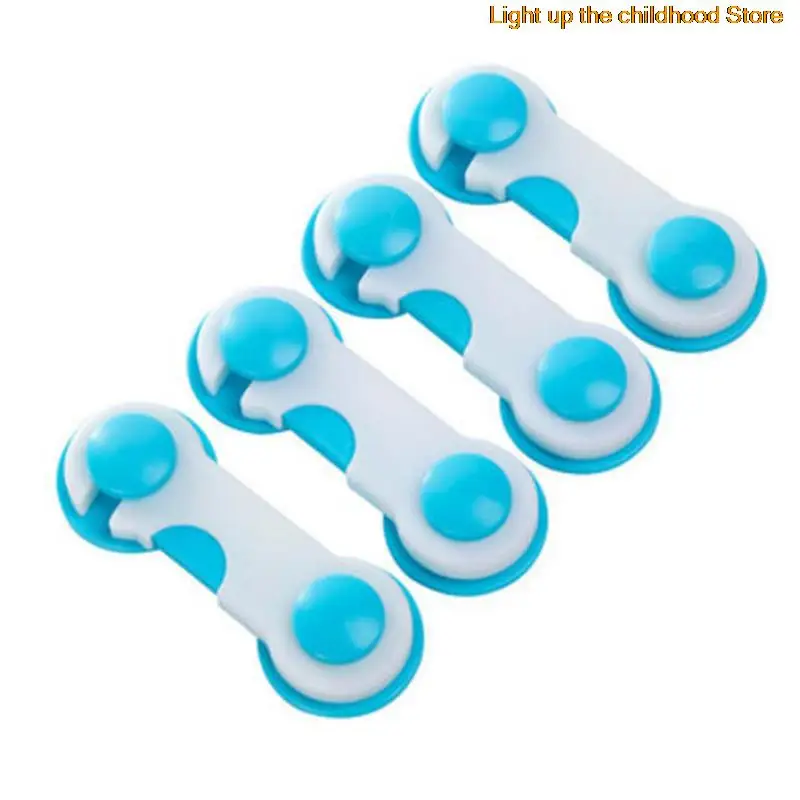 

1/5 pcs Baby Safety Locks Children Safety Protector Baby Care Multifunctional Cupboard Cabinet Door Drawer Safety Locks