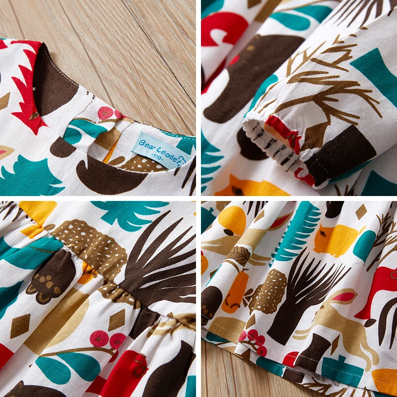 Детское платье Коллекция года, осеннее платье в европейском и американском стиле с длинными рукавами и карманами для От 2 до 6 лет, одежда для малышей детское платье