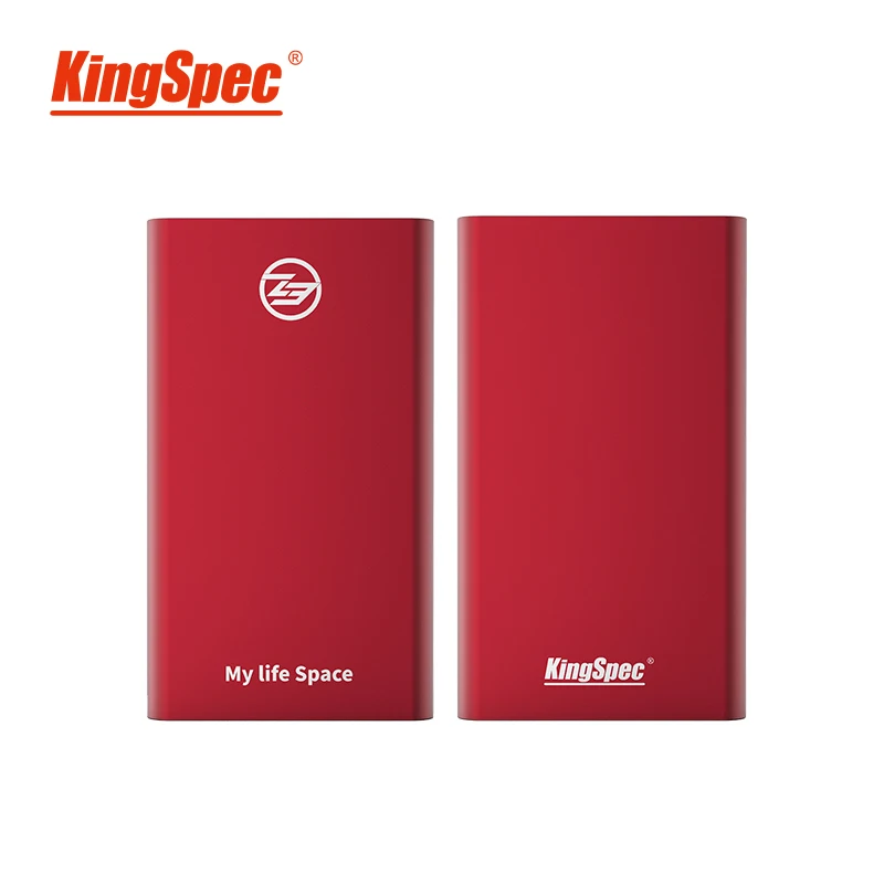 KingSpec SSD жесткий диск 128 ГБ 256 ГБ 500 Гб портативный SSD Внешний SSD жесткий диск для ноутбука Настольный компьютер type-c USB 3,1 ssd портативный - Цвет: Red