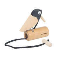 wooden toy traditional bird rattles clappers castanets early musical education instrument for children kids