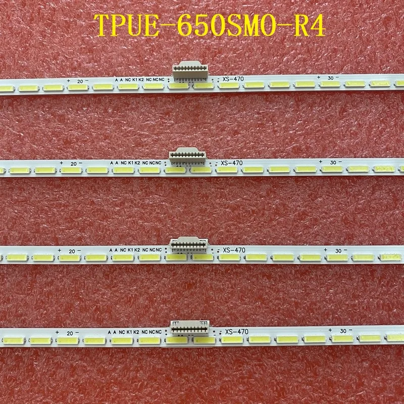 4 шт./компл. 48LED 400 мм Светодиодная подсветка для 65PUS7600/12 65PUS9109/12 Φ