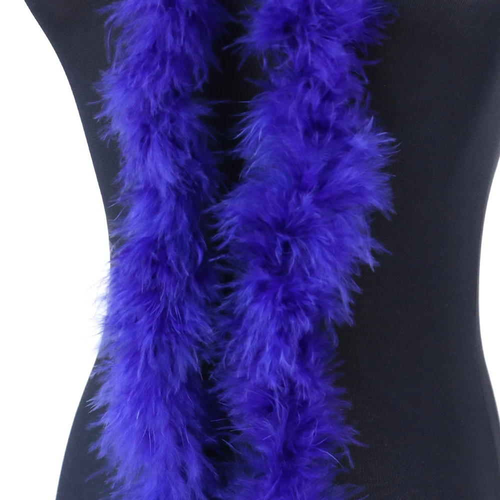 11G Marabou Feather Boa For Shawl Turkey Plumes On Ribbon Wedding Dress Christmas Tree Accessories Decorative Lamp Shade - купить по