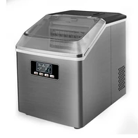 25kg ice maker hzb 20g chzb 20f commercial milk tea shop small home bar ice cube making machine quick ice maker 220v