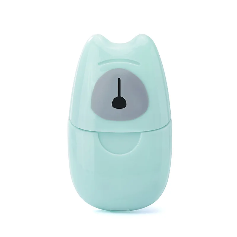 

H760 Travel Portable Soap Piece Mini- Disposable Wash Hands Soap Paper Outdoors Tourism Soap Flakes Paper