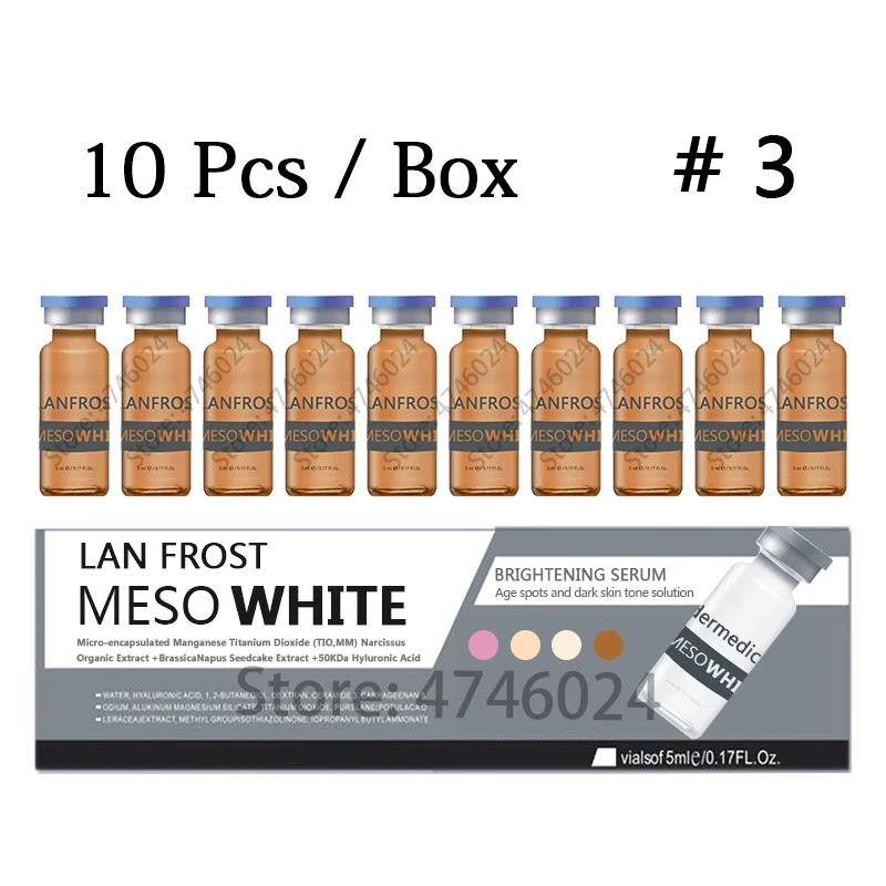 10pcs kit3 Meso отбеливающий бб крем светящийся набор с дермой ручка МТС BB сыворотка светящаяся мезо основа стволовые клетки культура ампулы для яркого тона кожи - Color: 10pcs kit3