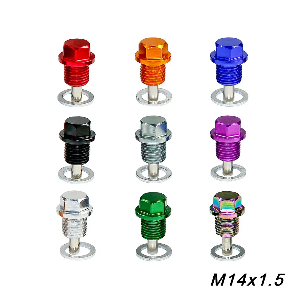 CNSPEED гоночный M14* P1.5MM двигателя Наряжаться Магнитный Пробка сливного отверстия для масла/масло слив Картера штепсельная Вилка для большинства мотоциклов Honda Acura/Ford/YC100281