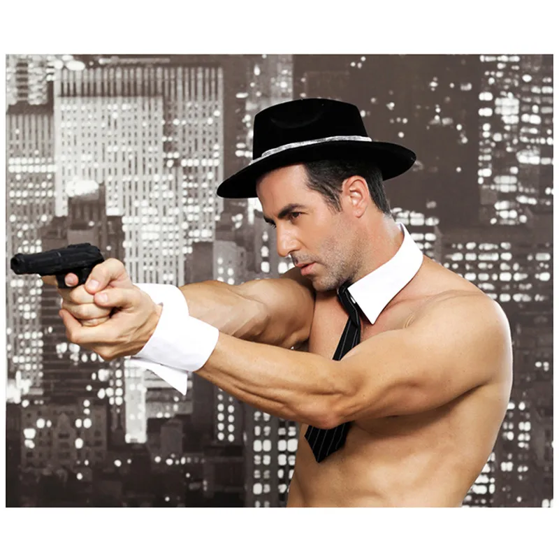 Сексуальные костюмы мужчины полицейский Униформа костюм ночной клуб Ds гей