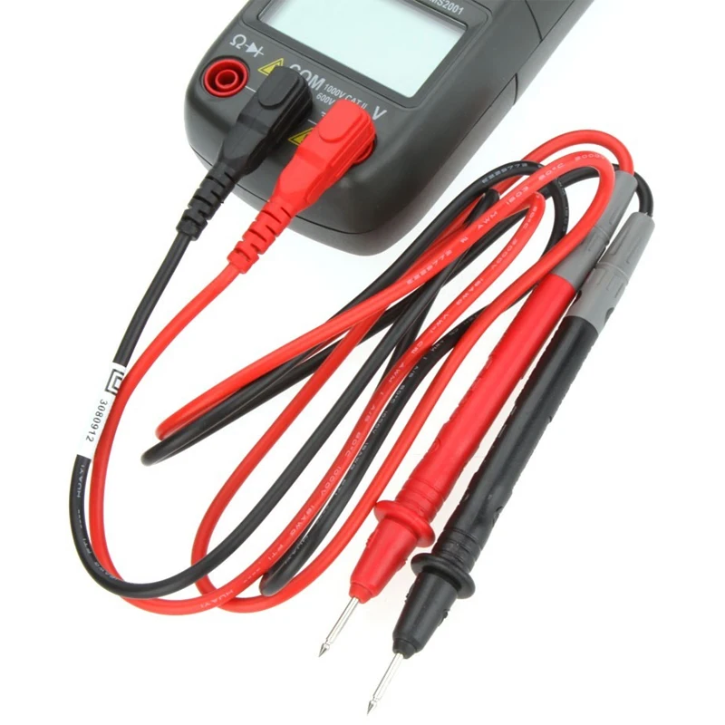 MASTECH MS2001 цифровой AC клещи 1000A AC/DC Вольтметр Амперметр Омметр тестер W/ЖК-подсветка Мегаомметр