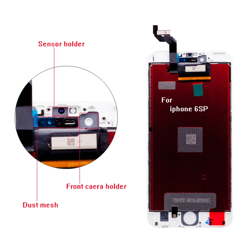 ЖК дисплей с дигитайзером в сборе для iPhone 7 сенсорным экраном 7P 8 8P без битых