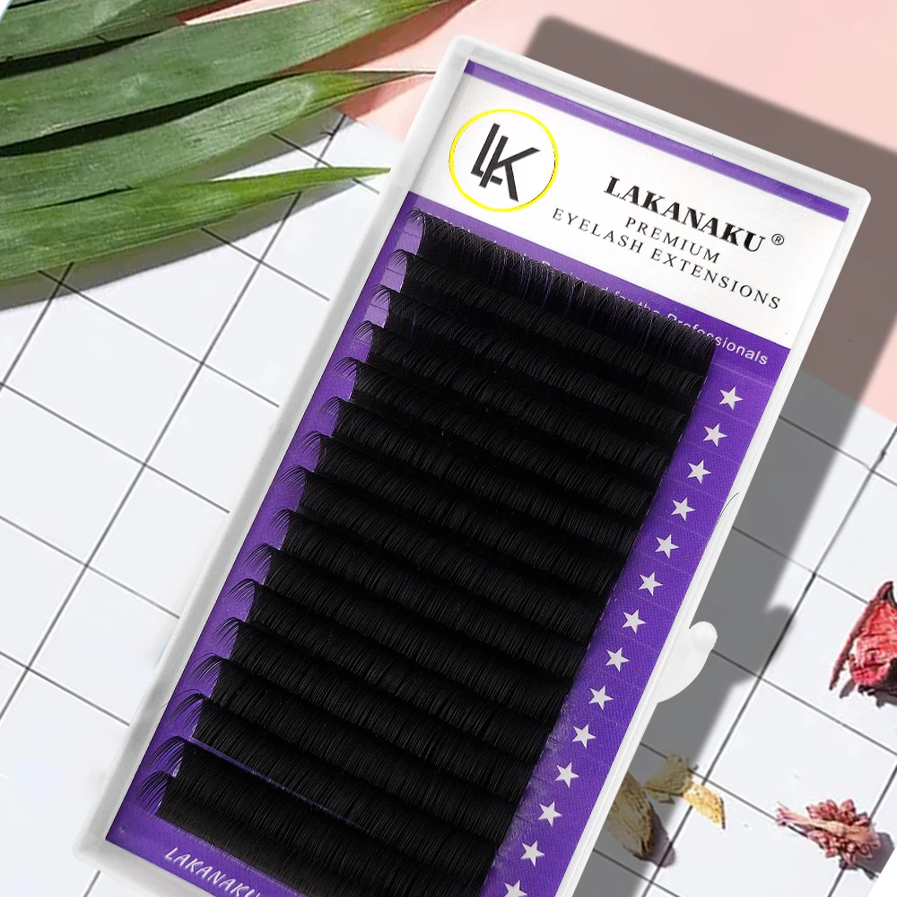 

Ресницы кашемировые для наращивания, 16 рядов, 8-18 мм