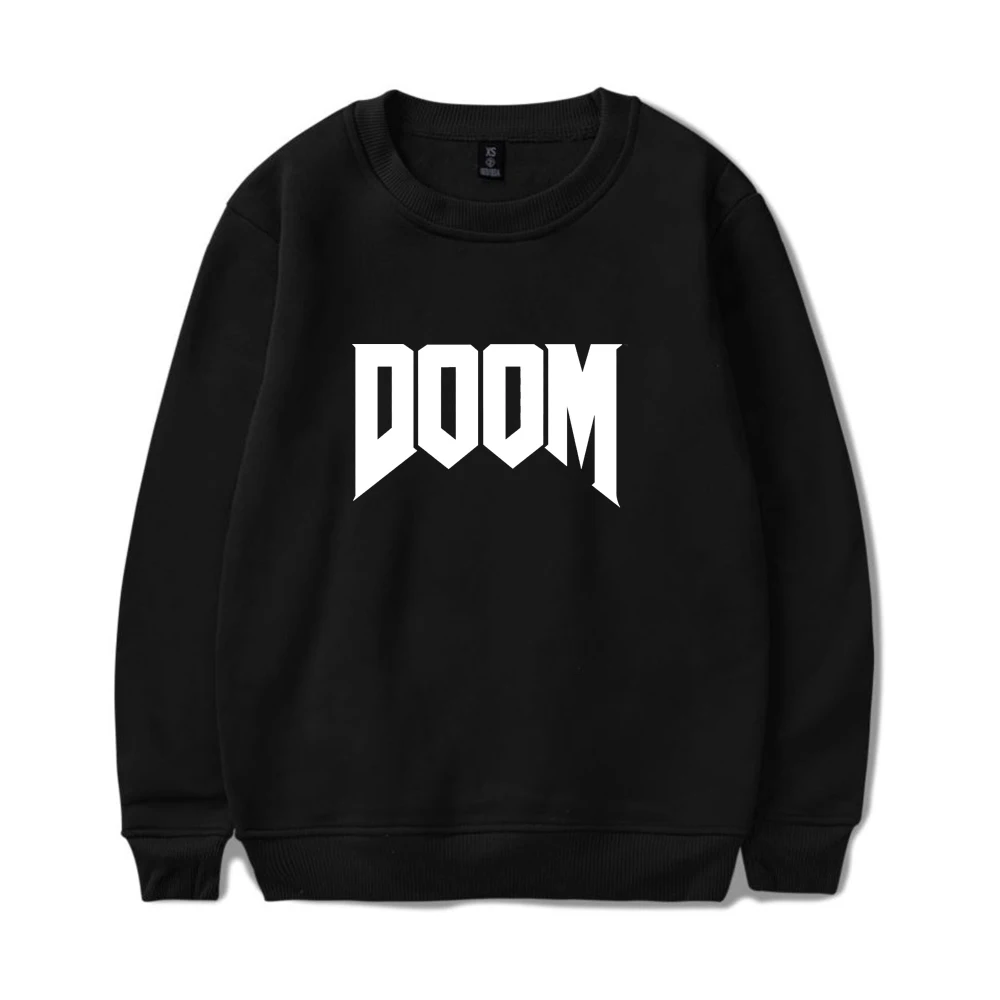 Свитшот RIP MF DOOM с круглым вырезом унисекс спортивный костюм Женская/мужская