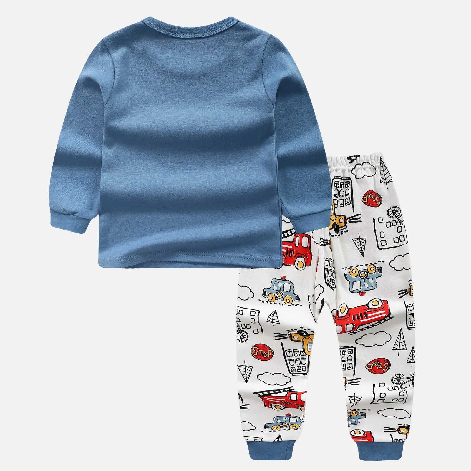 2pcs Baby Set Newborn Infant Kids Girls Clothes Car Print T-shirt +Pant Outfits 12M-10Y Toddler | Детская одежда и обувь