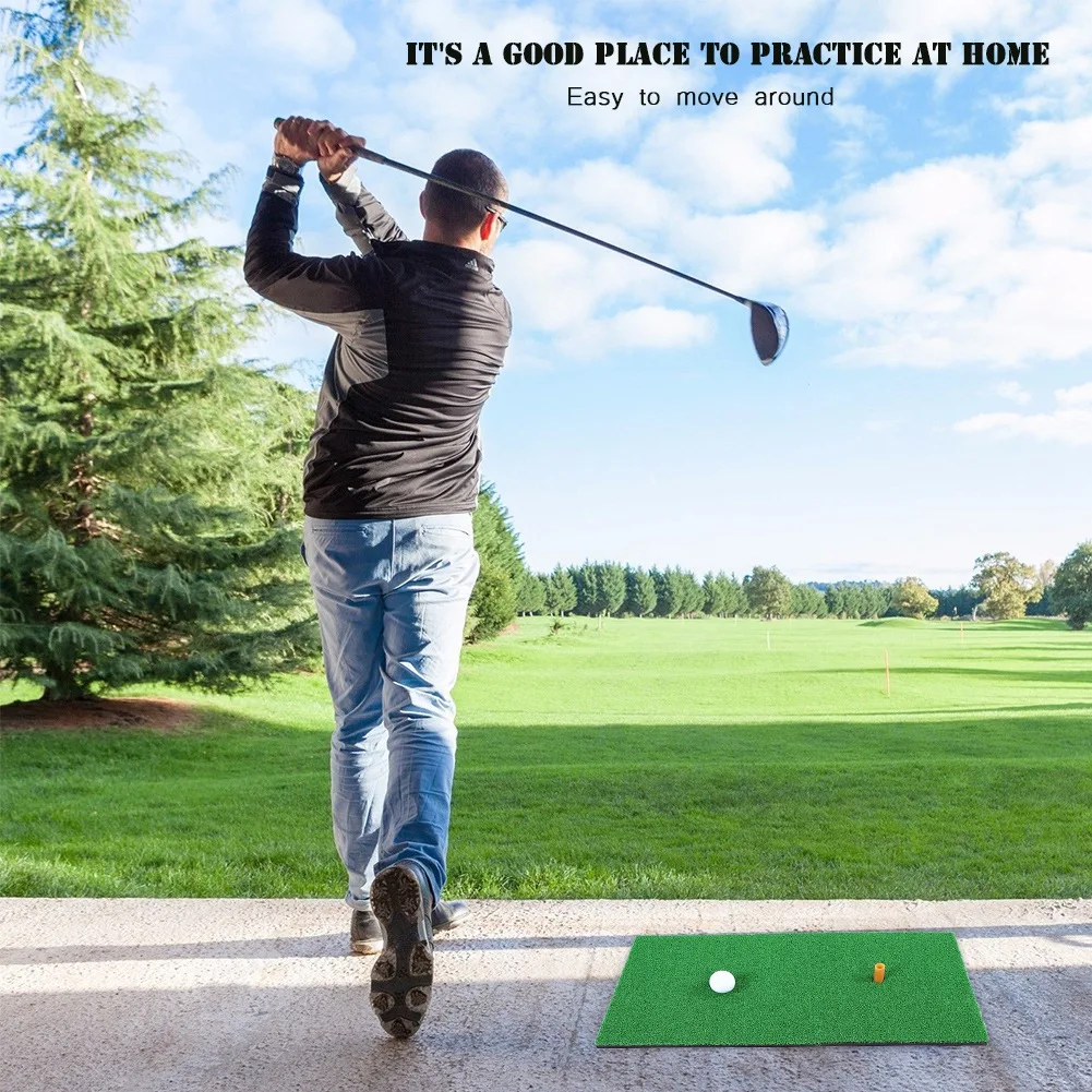 Online Golf Pratik Mat Antiskid Chipping Sürüş Aralığı Eğitim Yardım Tüm çim