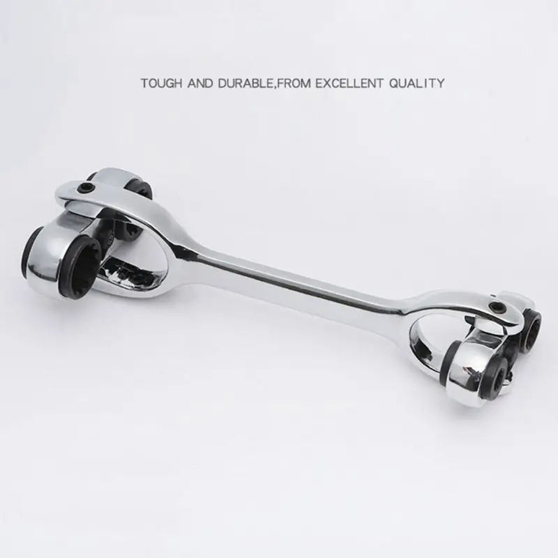 

2021 New Multifunction Hi-Spec Metric Offset Torque Wrench Universal Ratchet Wrench Ring