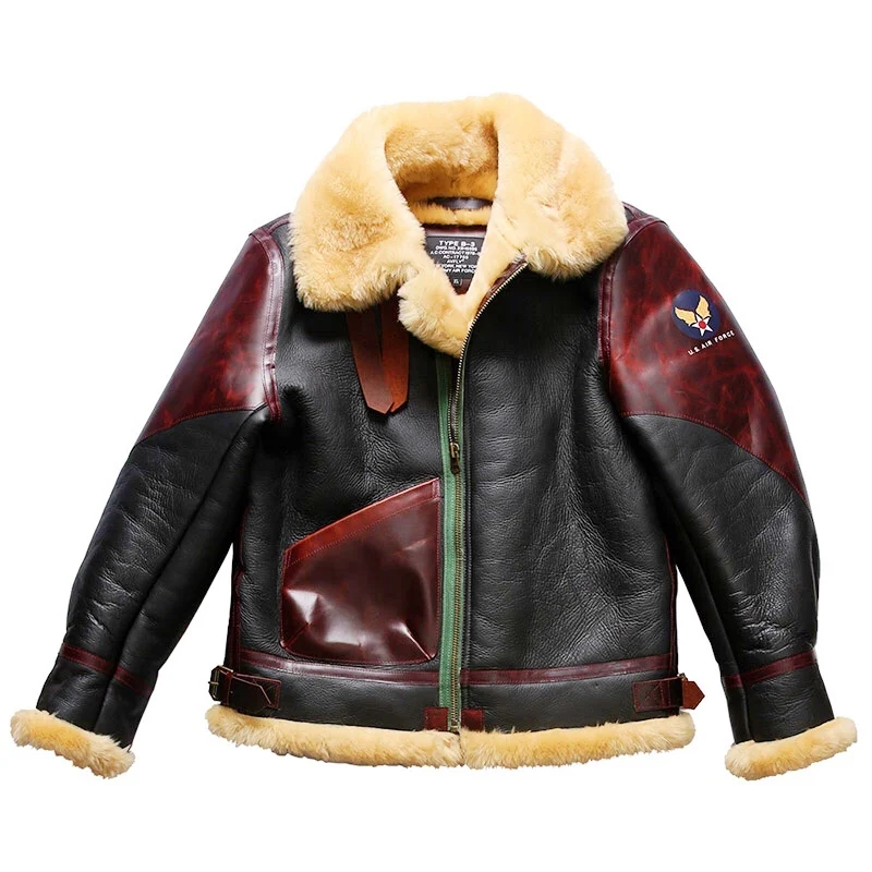 AVB3 Европейский США Размеры высокое качество супер теплая Натуральная Овечья