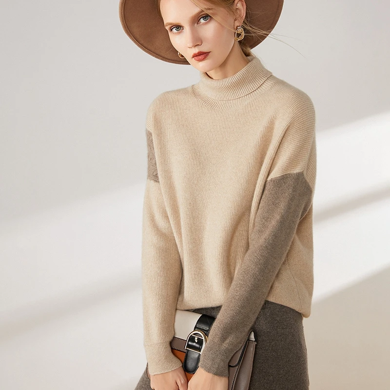 Осенне-зимний новый женский кашемировый свитер стильный жакет 100% чистый кашемир