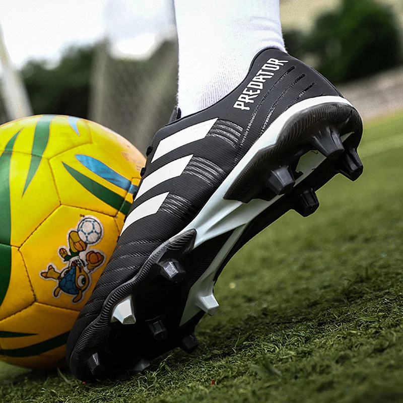 

Shoes men football shoes children outdoor soccer cleats long spikes profession Futsal men Zapatos chaussure homme