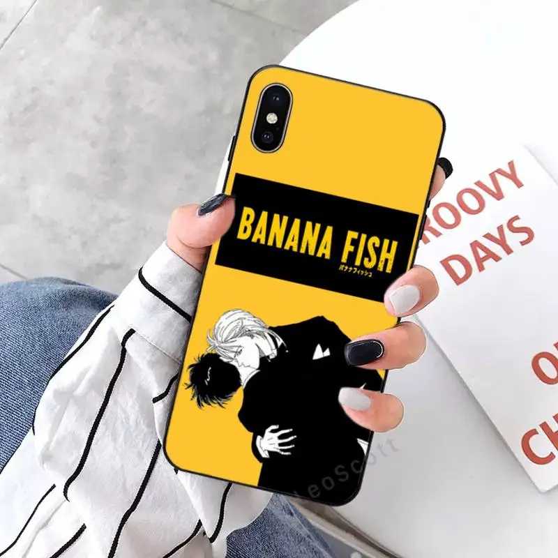 

Anime Banana Fish Phone Case for iPhone 11 12 mini pro XS MAX 8 7 6 6S Plus X 5S SE 2020 XR