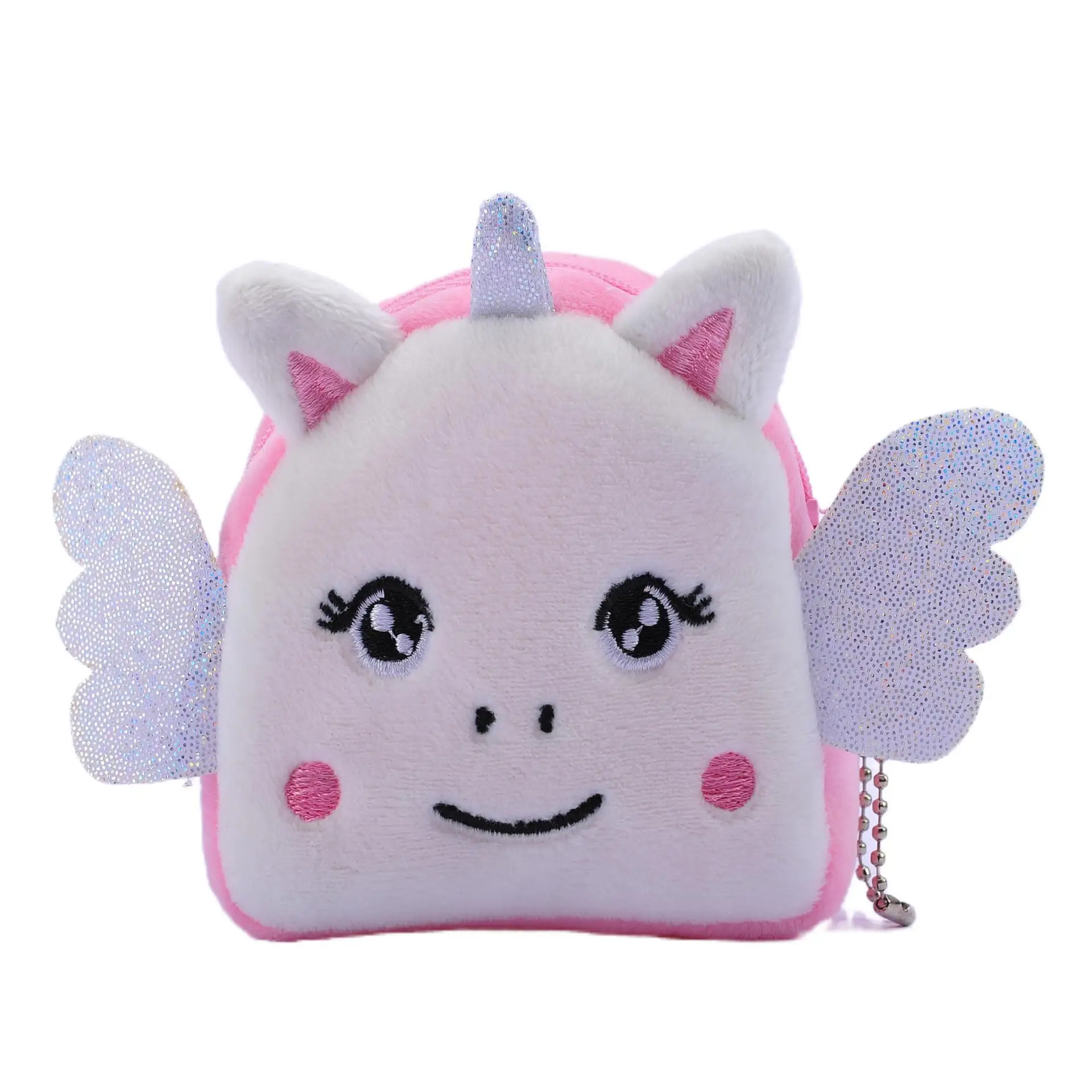 

Unicorn Data Cable Package Lipstick Portable Coin Bag Kawaii Plush Toys Stuffed Toy Birthday Student Gift For Children