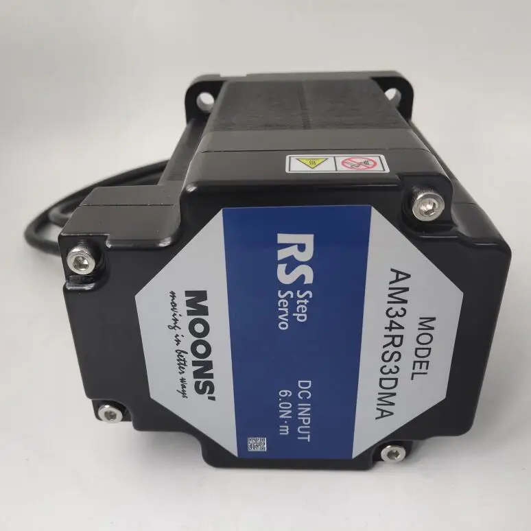 

Шаговый двигатель MOONS nema 34 нм с замкнутым контуром для фрезерного станка с ЧПУ AM34RS3DMA