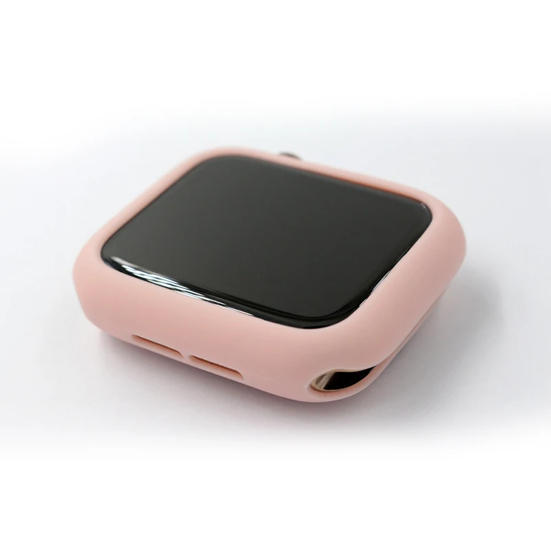 Чехол для часов Apple Watch 42 мм, 38 мм, 40 мм, 44 мм, мягкий силиконовый чехол из ТПУ для iwatch Series 4, 3, 2, 1, чехол ярких цветов