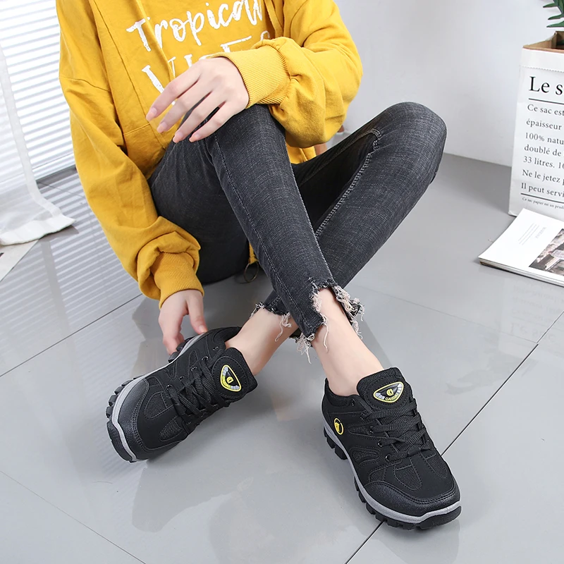 Женские Водонепроницаемые уличные спортивные туфли дышащая походная обувь