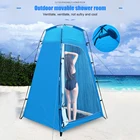 Уличная палатка для душа, для купания, водонепроницаемая, с защитой от ультрафиолета, для раздевалки, для пляжа, укрытия для туалета, для кемпинга, охоты, душа