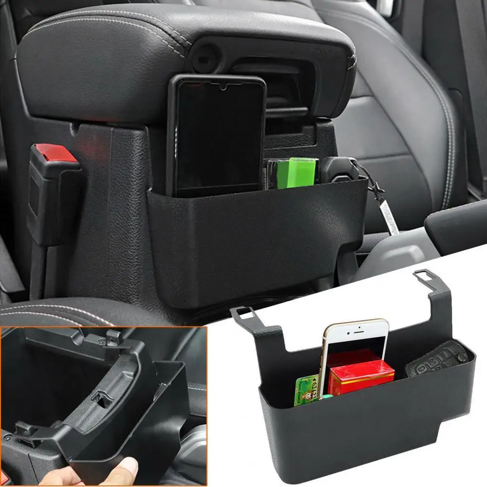 

Portable Storage Box Large Capacaity Space Saving Front Center Console Storage Holder for Jeep Wrangler-JL JT 2018-2021 Goods