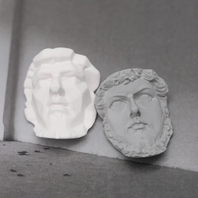 PRZY геометрические формы для лица и мужчин силиконовая форма портрета мыла