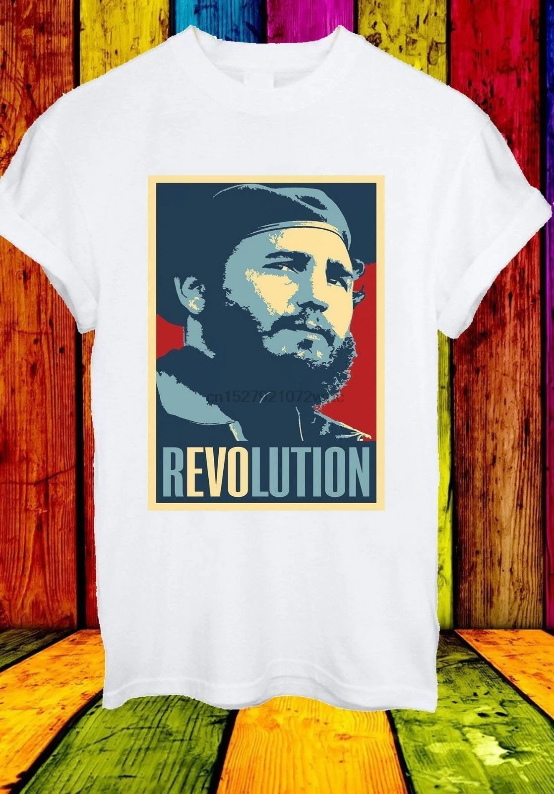 Фидель Кастро руз кубинская Рауль революция Rebel Leader футболка (1) | Мужская одежда