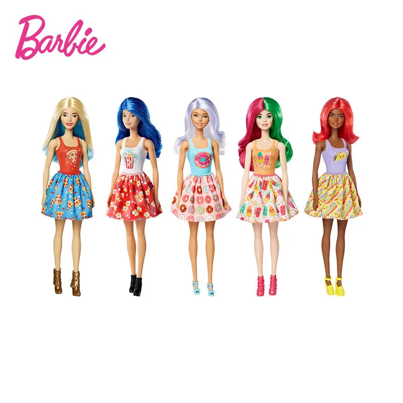 Оригинальный Барби Цвет раскрыть Кукла сюрприз Magic Dis образования глухая коробка