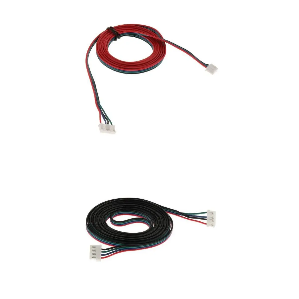 

2 Pack Male Compatible Stepper Motor Cable For 3D Printer XH2.54 1.5m+2m