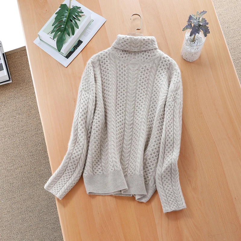 Фото LITVRIYH Autumn turtleneck women sweater knit tops female pullover long sleeve warm knitted jumper thick Женская одежда LITVRIYH Autumn turtleneck women sweater knit tops female pullover long sleeve warm knitted jumper thick Женская одежда