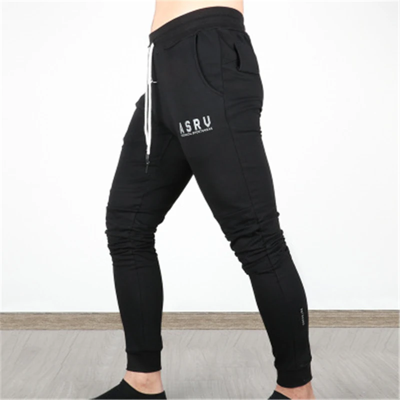 Новинка штаны для бега мужские полосатые спортивные брюки-карандаш фитнеса