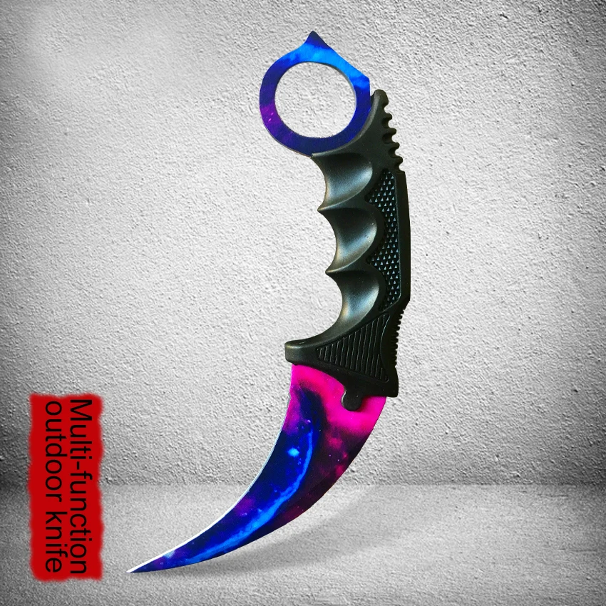 PEGASI Karambit нож CS GO фиксированные ножи Охотничий Тактический коготь выживания