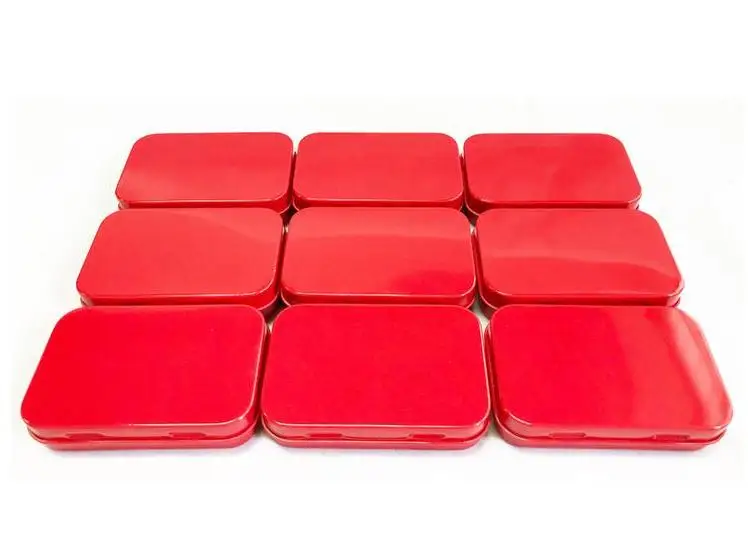 Новое поступление жестяная коробка для красного чая металлическая хранения мяты