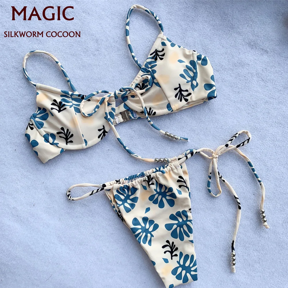 Купальник бикини женский с чашками пуш ап и вкладышами| |