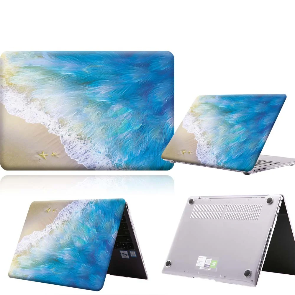 

Feather Beath Pattern Anti-slip Laptop Case For MateBook 13/13 AMD Ryzen/14/D14/D15/X 2020/X Pro/Pro 16.1/Honor MagicBook14/15