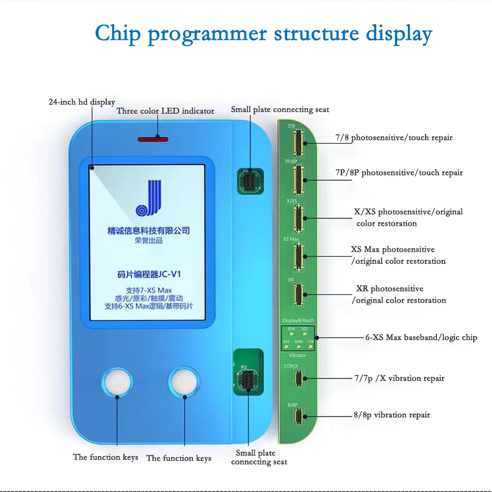 Программатор для ремонта чипов Apple инструмент с поддержкой 7/8/8P/XR/XS/Max