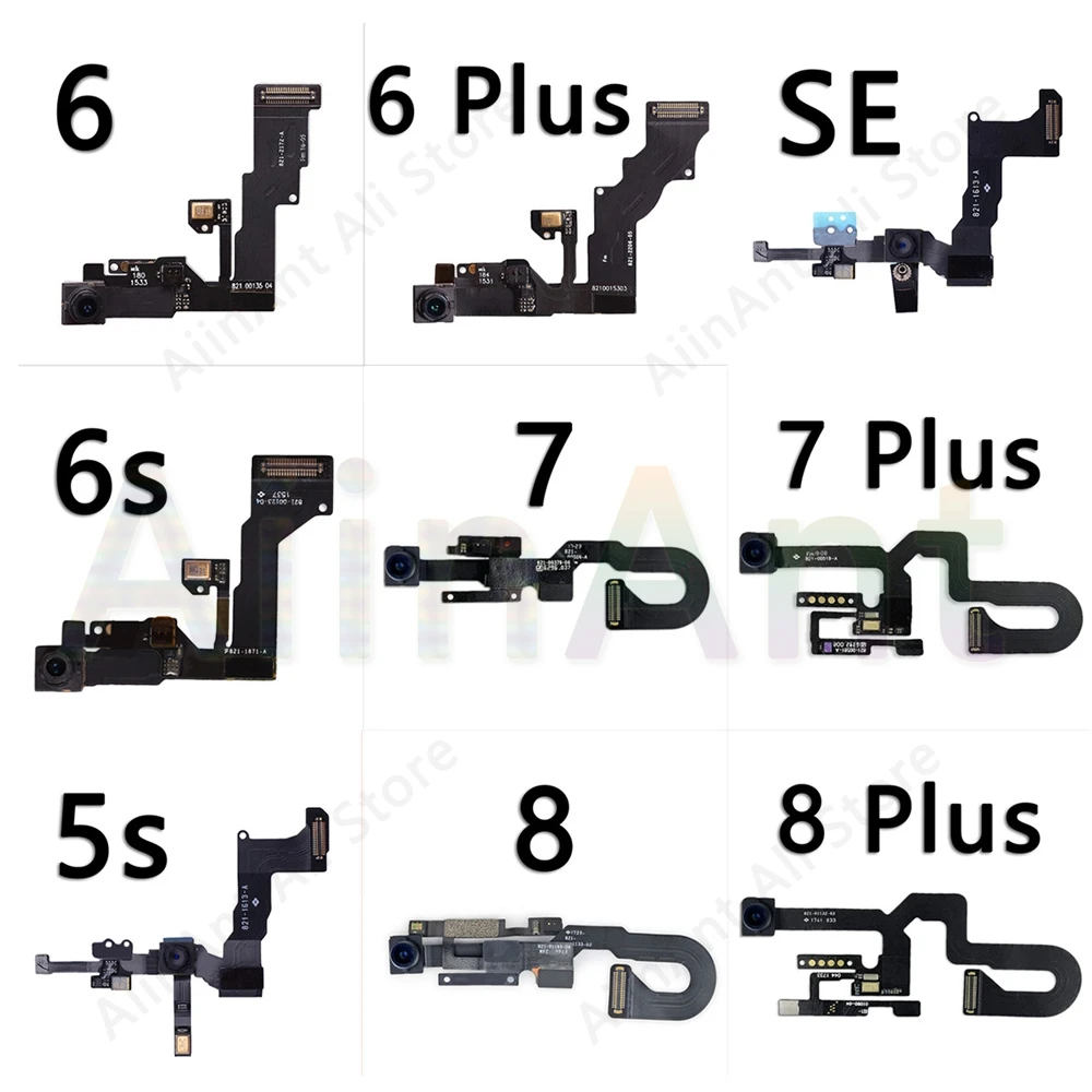 Оригинальная маленькая фронтальная камера для iPhone 5S SE 5 6 6s 7 8 Plus датчик