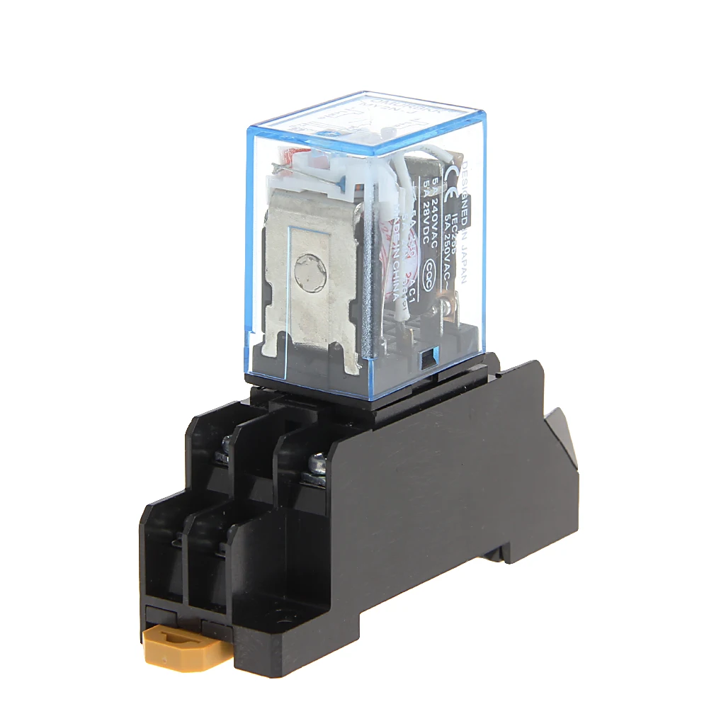 Прямая доставка 8 Pin PYF08A 220/240 V AC бобина Мощность реле DPDT MY2NJ с source error|Реле| |