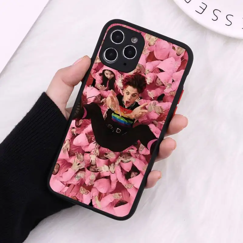 

British rock singer Yungblud Phone Case Matte Transparent For iPhone 12 Mini 11 Pro XR XS Max 7 8 Plus