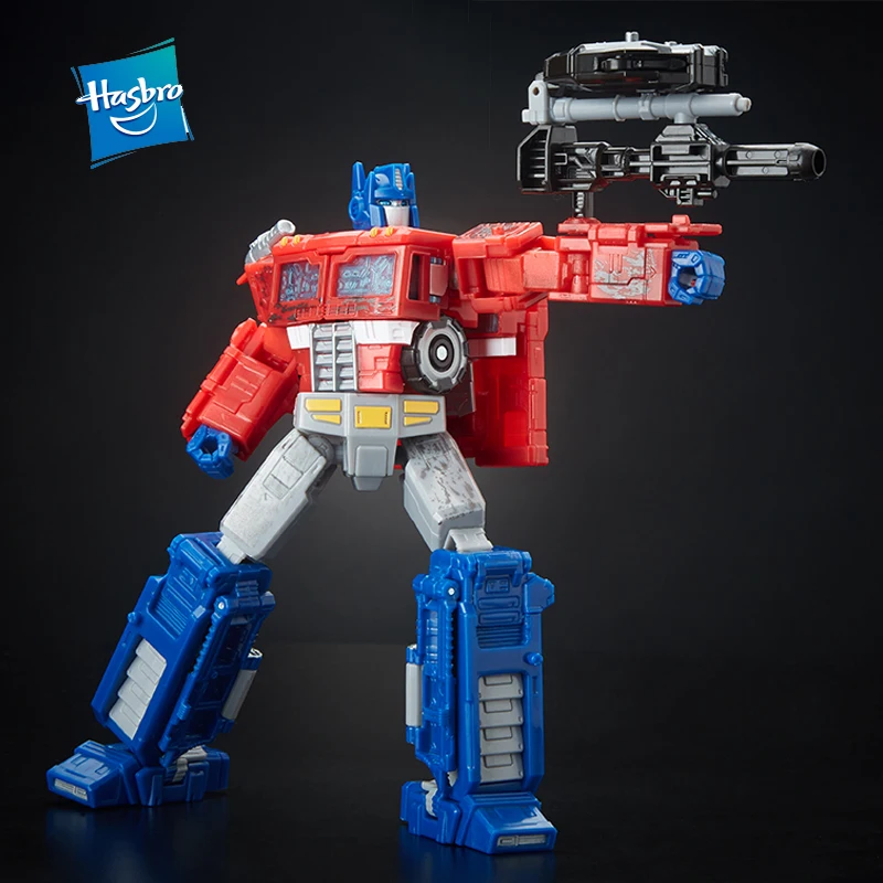Hasbro робот поколения войны для Cybertron осада фигурка Оптимус Прайм WFC S11 de classe voyageur