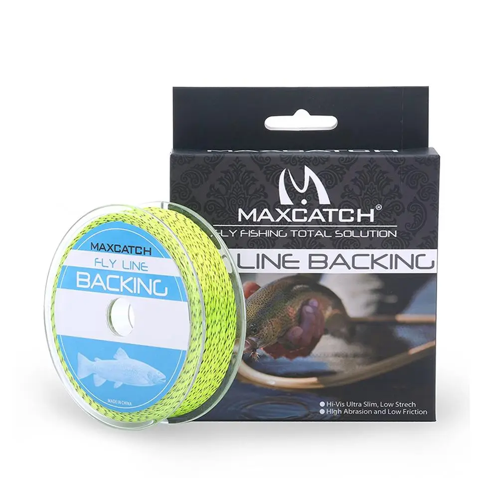 Maximumcatch 20/30LB Плетеный опорная линия 50/100/300 ярд разноцветные Цвет Fly леска - Цвет: Yellow Black