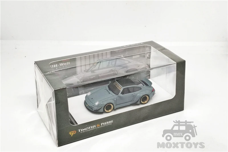 

Timothy & Pierre TP 1:64 RWB 993 Ducktail Grey Resin Model Car