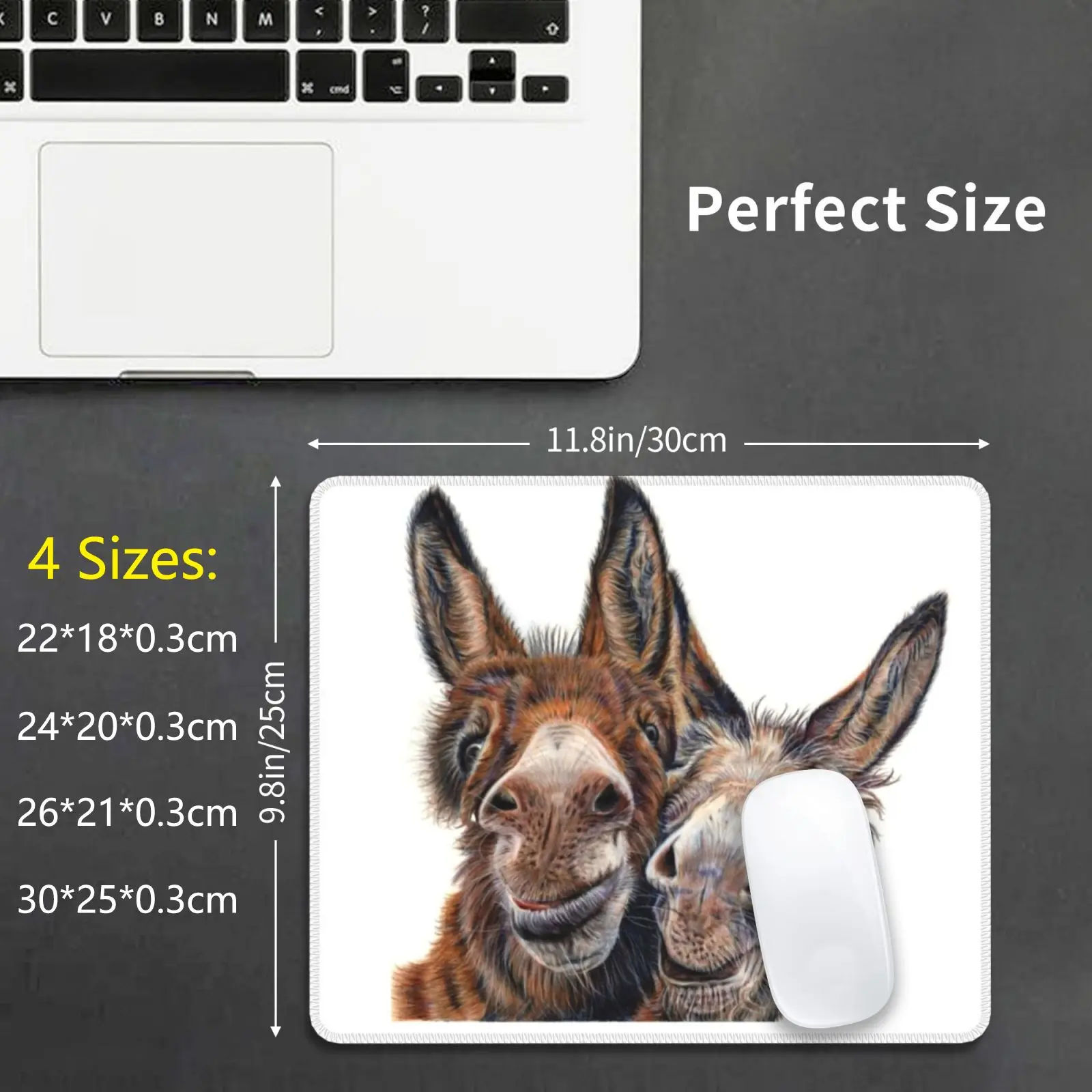 

Коврик для мыши Donkeys-Hee Haw с принтом «сделай сам»