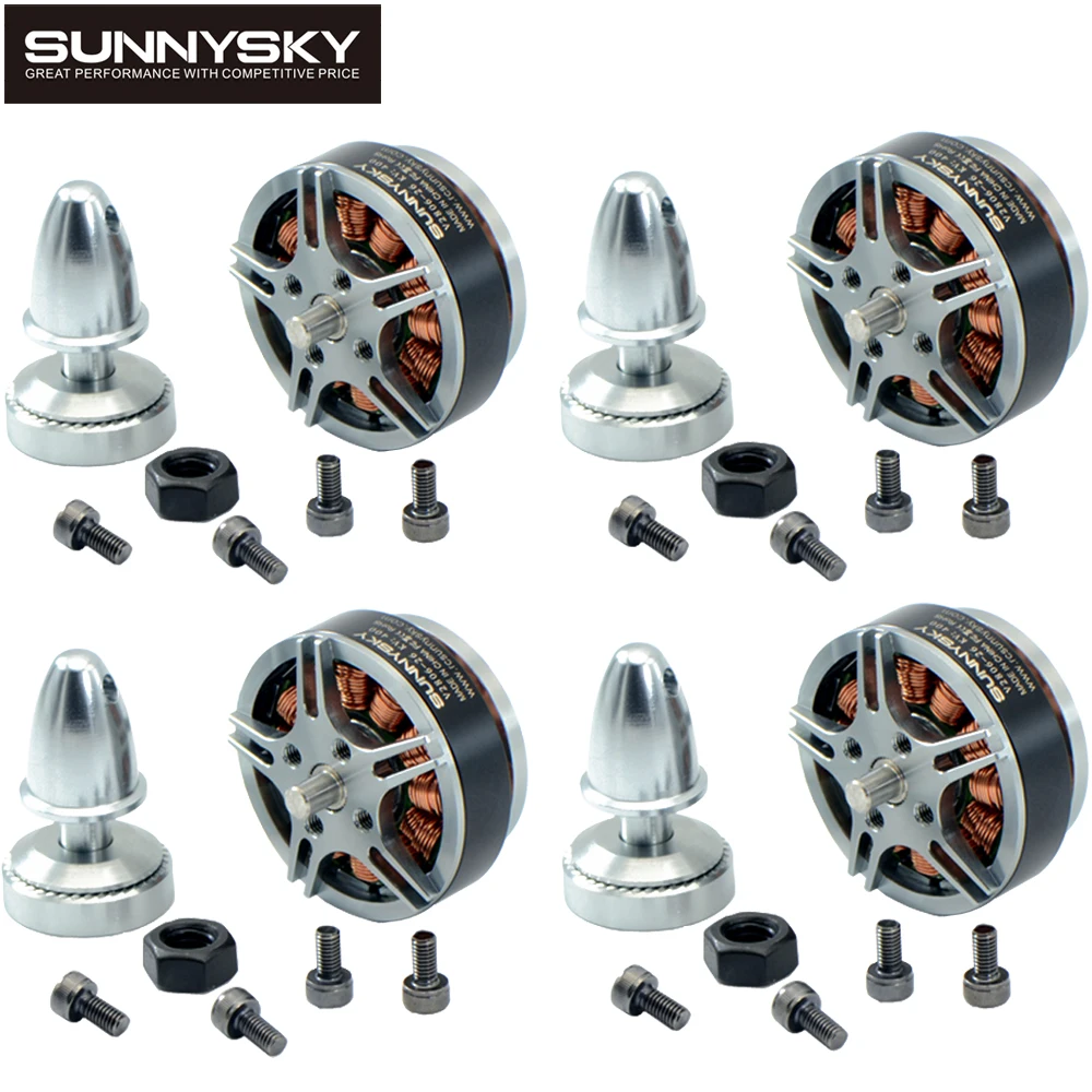 Дисковый двигатель 1 шт. Sunnysky V2806 400kv/650KV 4-6S для радиоуправляемого летательного