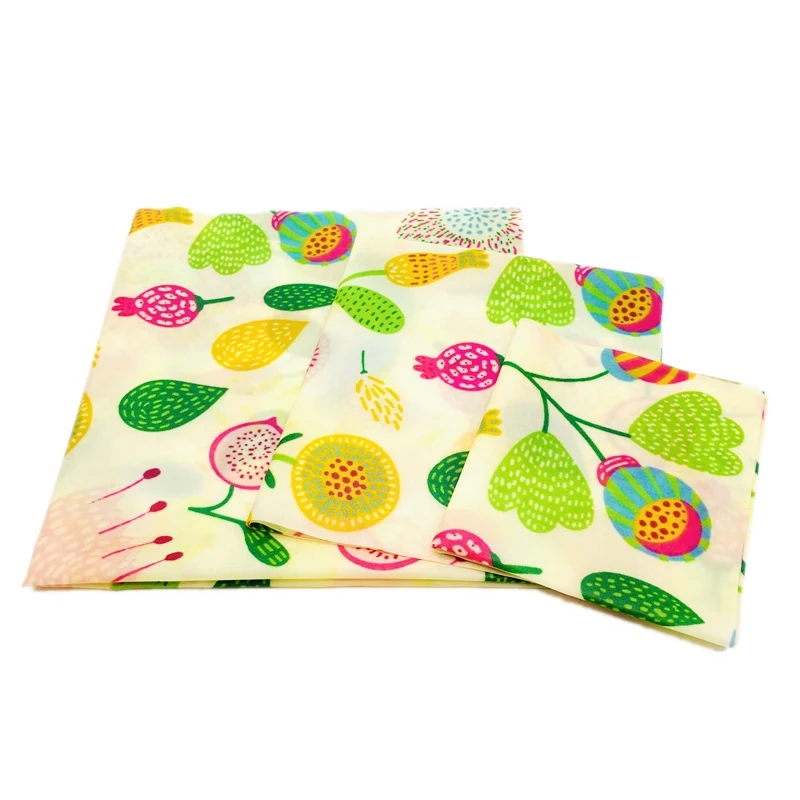 Экологичная многоразовая пчелиная обертка для хранения пищевых отходов